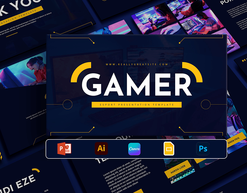 Futuristic Gamer Presentation